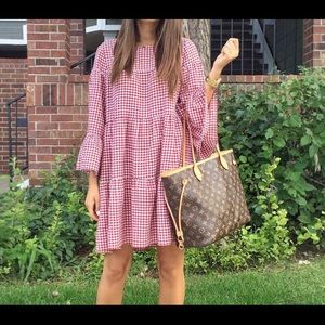 Zara Vichy dress
